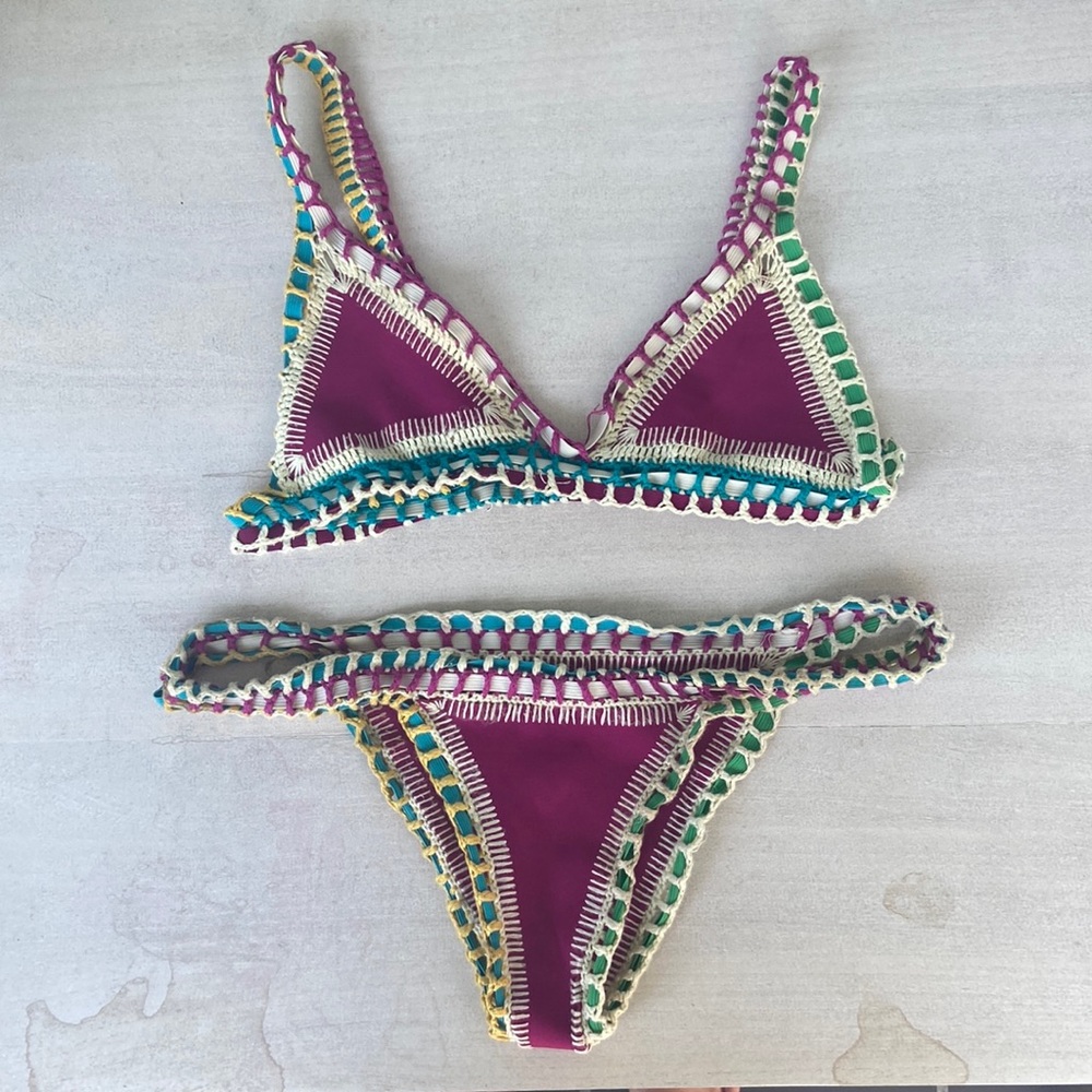 Bright pink Kiini bikini size M